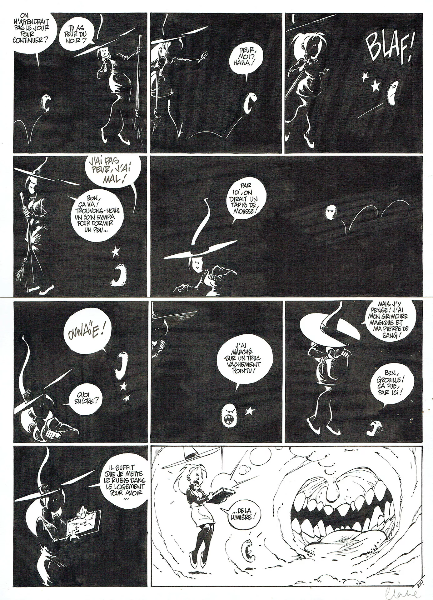 CLARKE — Mélusine — Gag n° 219