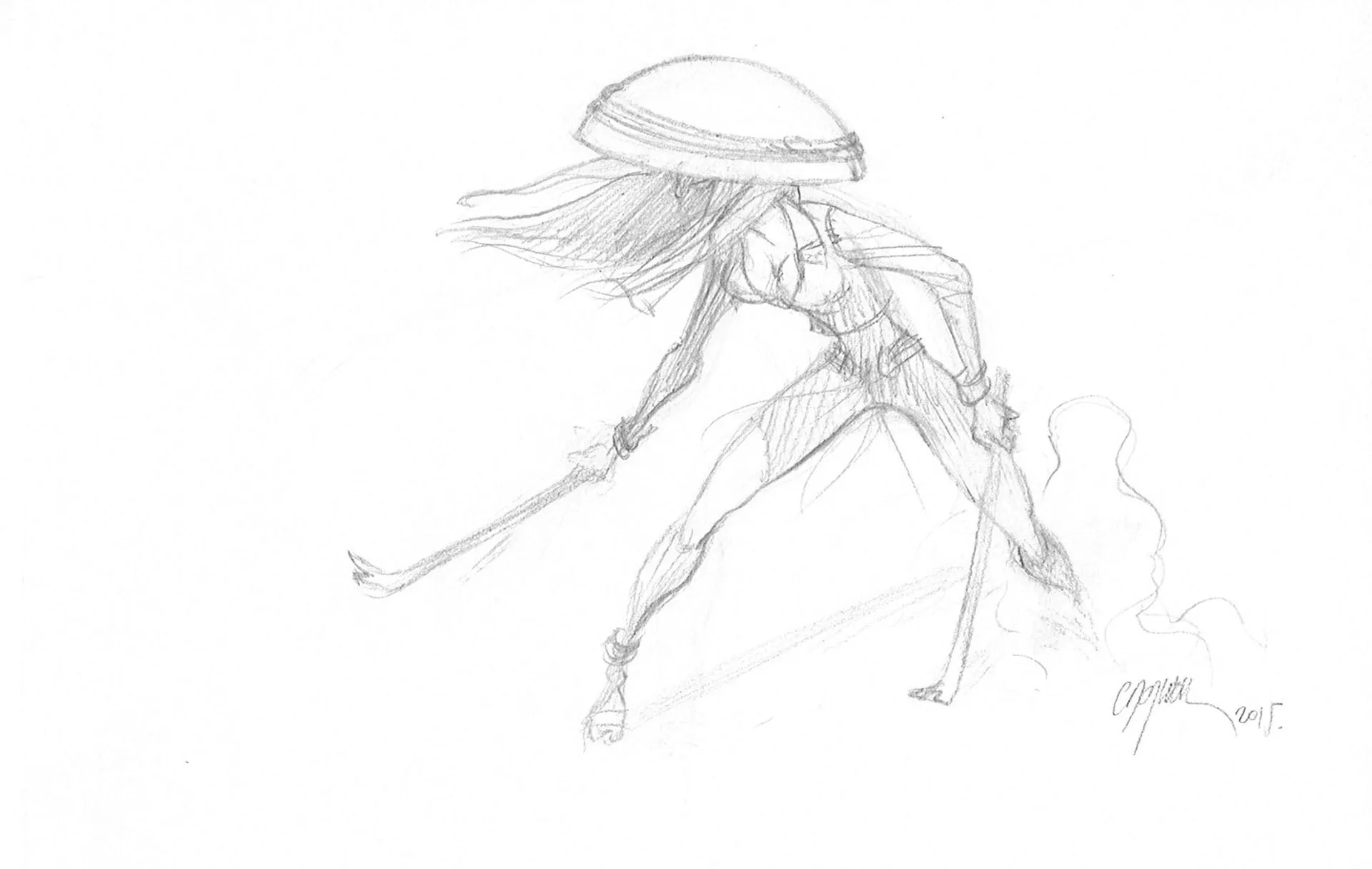 CROMWELL — Anita Bomba — Illustration - Avec deux pieds de biche