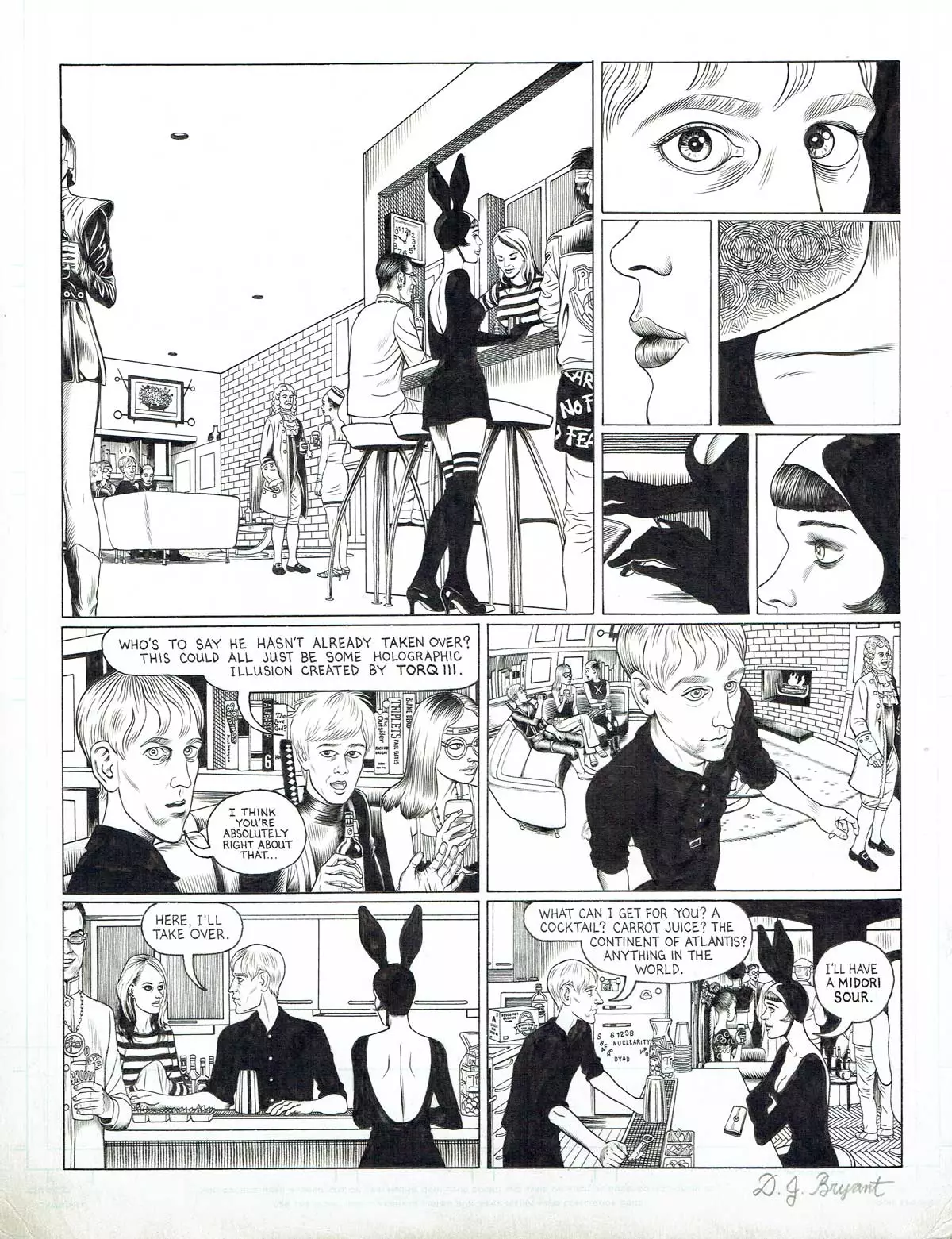 DJ BRYANT — Unreal city — Objet d'art — Page 16