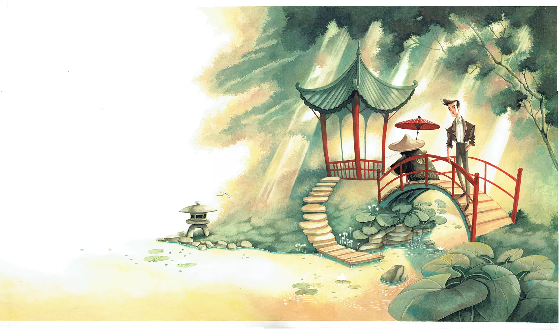 Daniela VOLPARI — An american love — Japanese garden