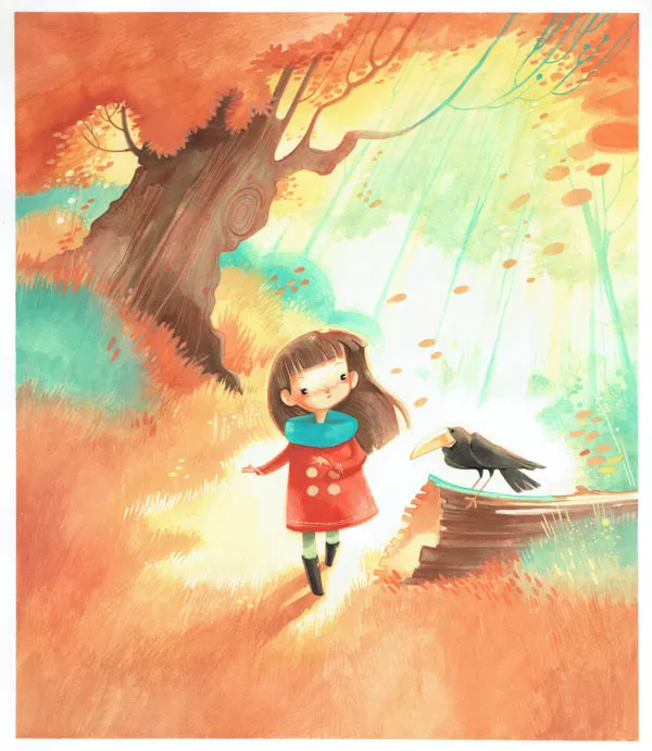 Daniela VOLPARI — La reine des neiges — Automne