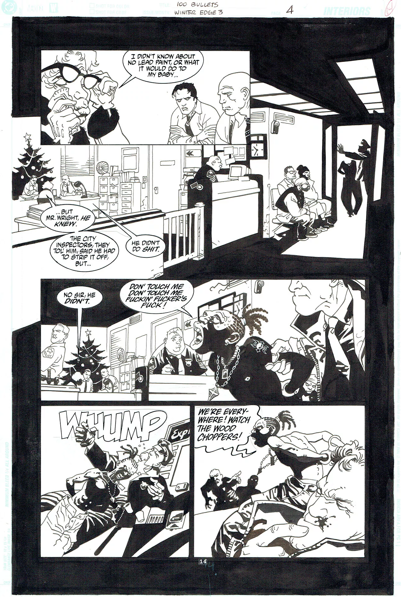 Eduardo RISSO — 100 bullets : winter&rsquo;s edge — Issue 3 — Page 4
