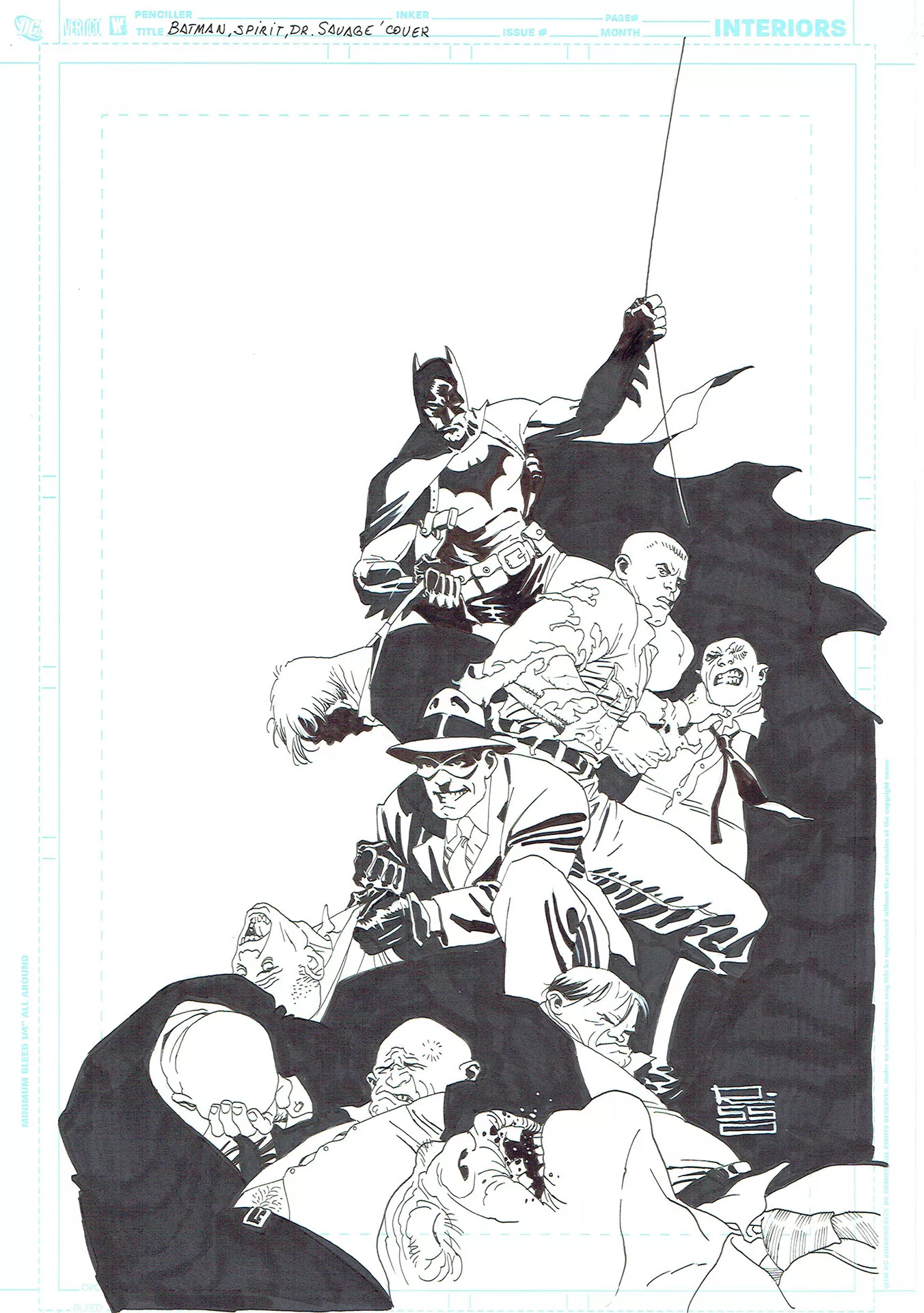 Eduardo RISSO — DC First Wave — Issue 5 - Variant Cover