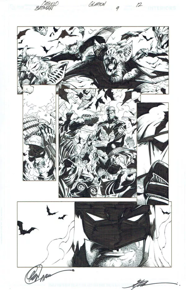 Greg CAPULLO — Batman — Issue 9 — Page 12