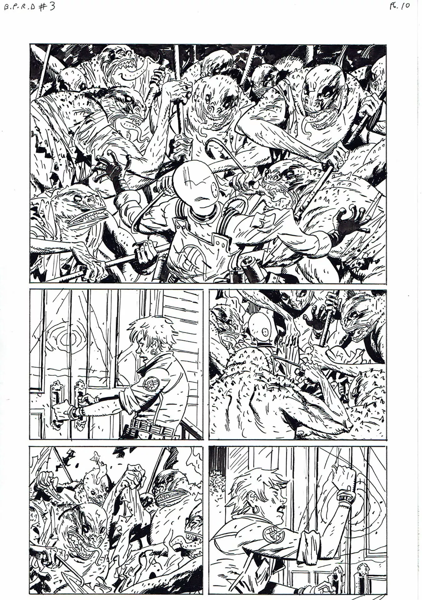 Guy DAVIS — BPRD : Plague of Frogs — Issue 3 — Page 10 Guy DAVIS — BPRD : Plague of Frogs — Issue 3 — Page 10