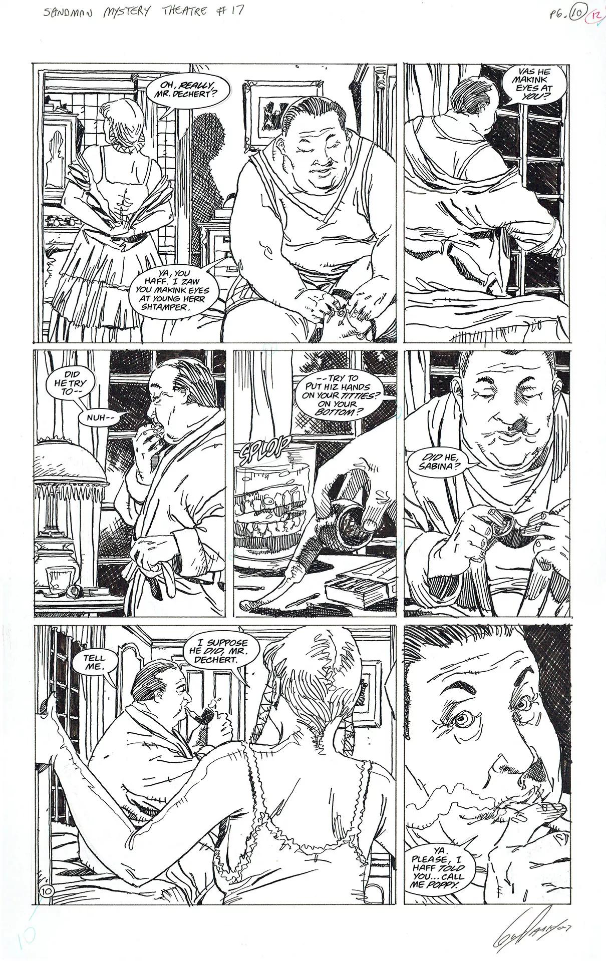 Guy DAVIS — Sandman Mystery Theatre — Issue 17 — Page 10