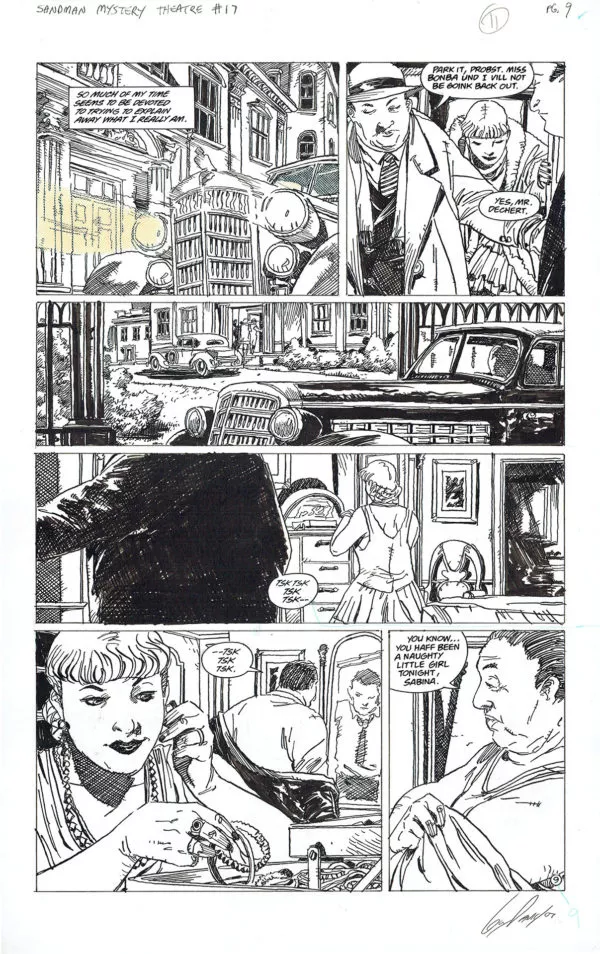 Guy DAVIS — Sandman Mystery Theatre — Issue 17 — Page 9