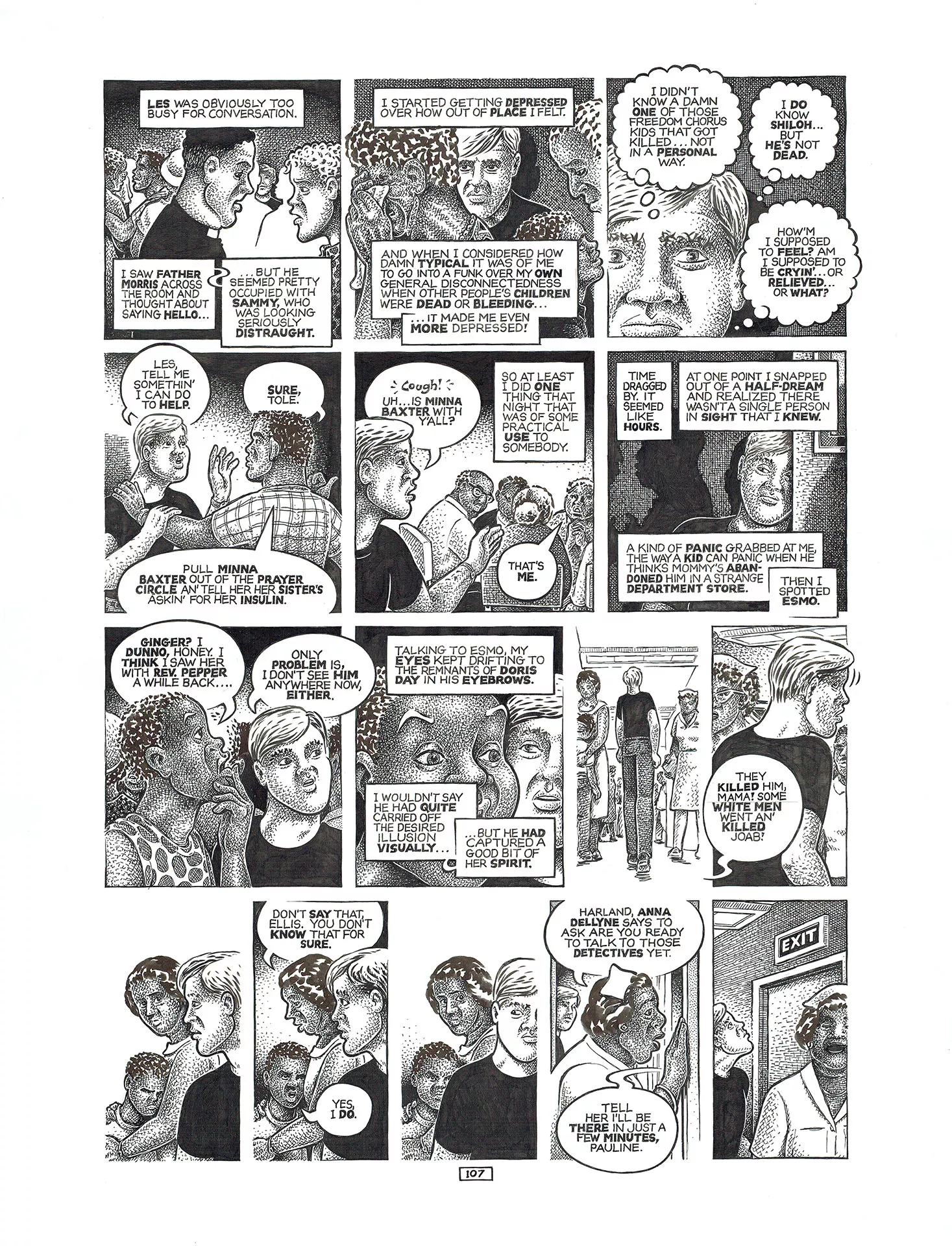 Howard CRUSE — Stuck Rubber Baby — Page 107