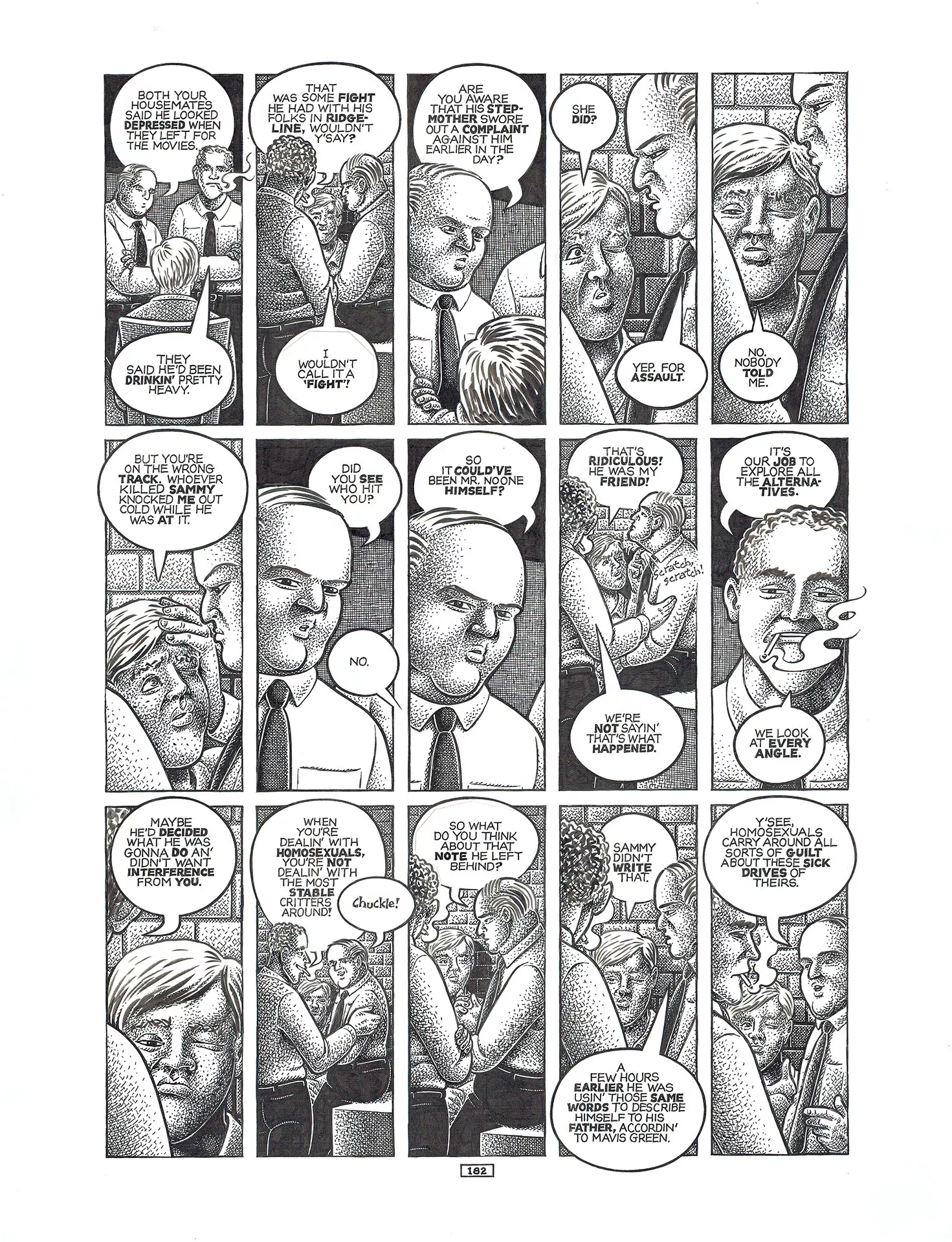 Howard CRUSE — Stuck Rubber Baby — Page 182