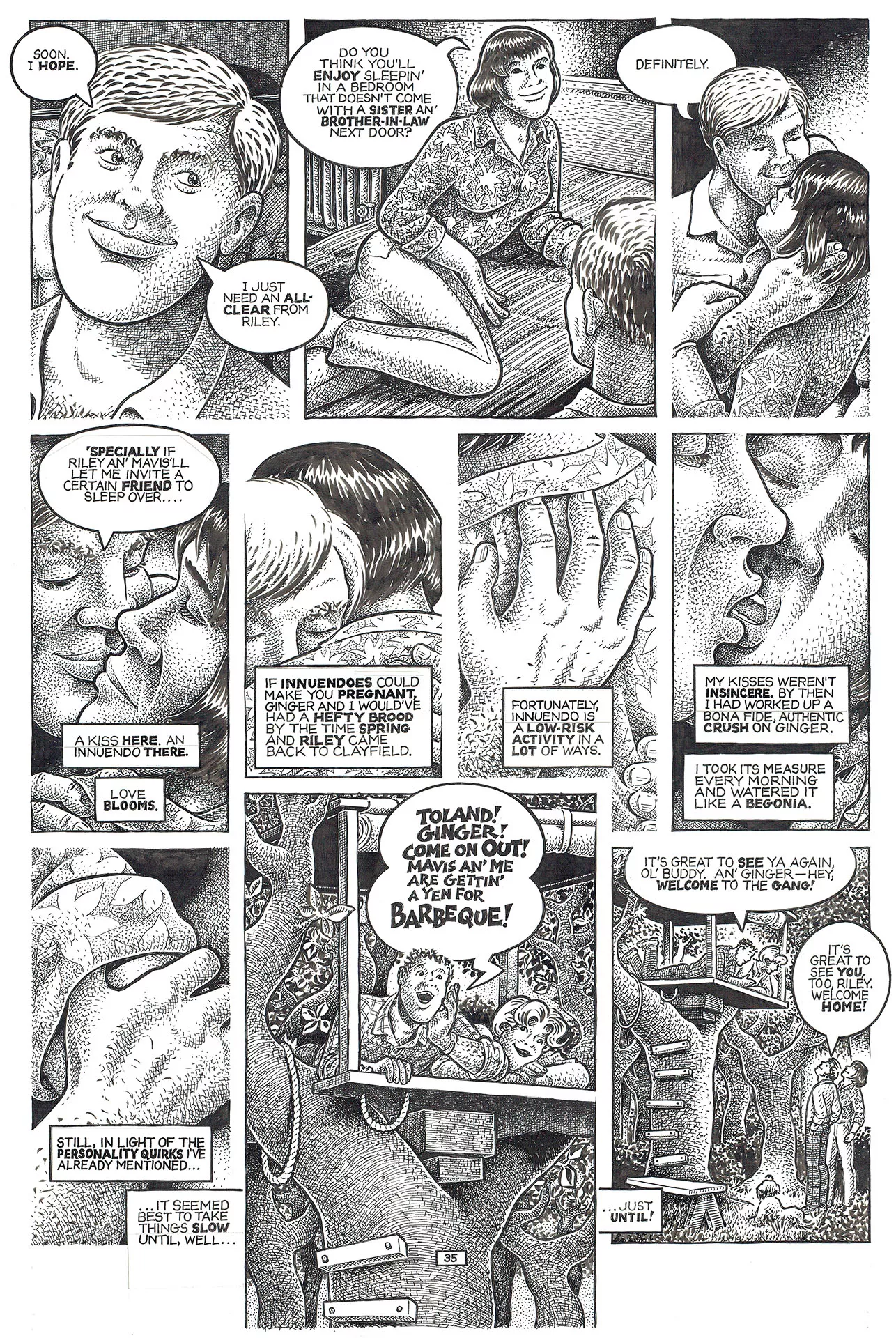 Howard CRUSE — Un monde de différence — Page 35 Howard CRUSE — Un monde de différence — Page 35