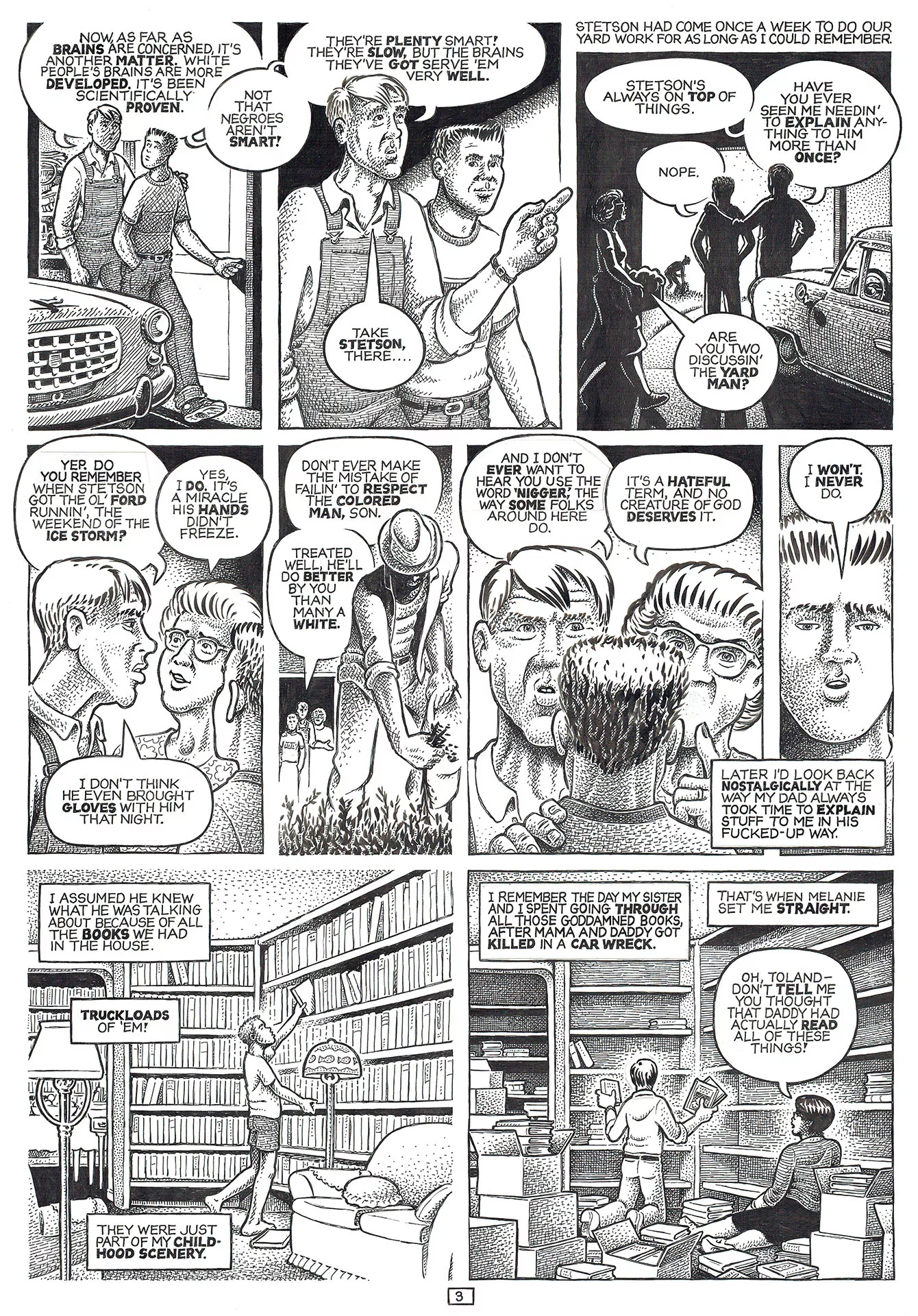 Howard CRUSE — Stuck Rubber Baby — Page 3 Howard CRUSE — Stuck Rubber Baby — Page 3