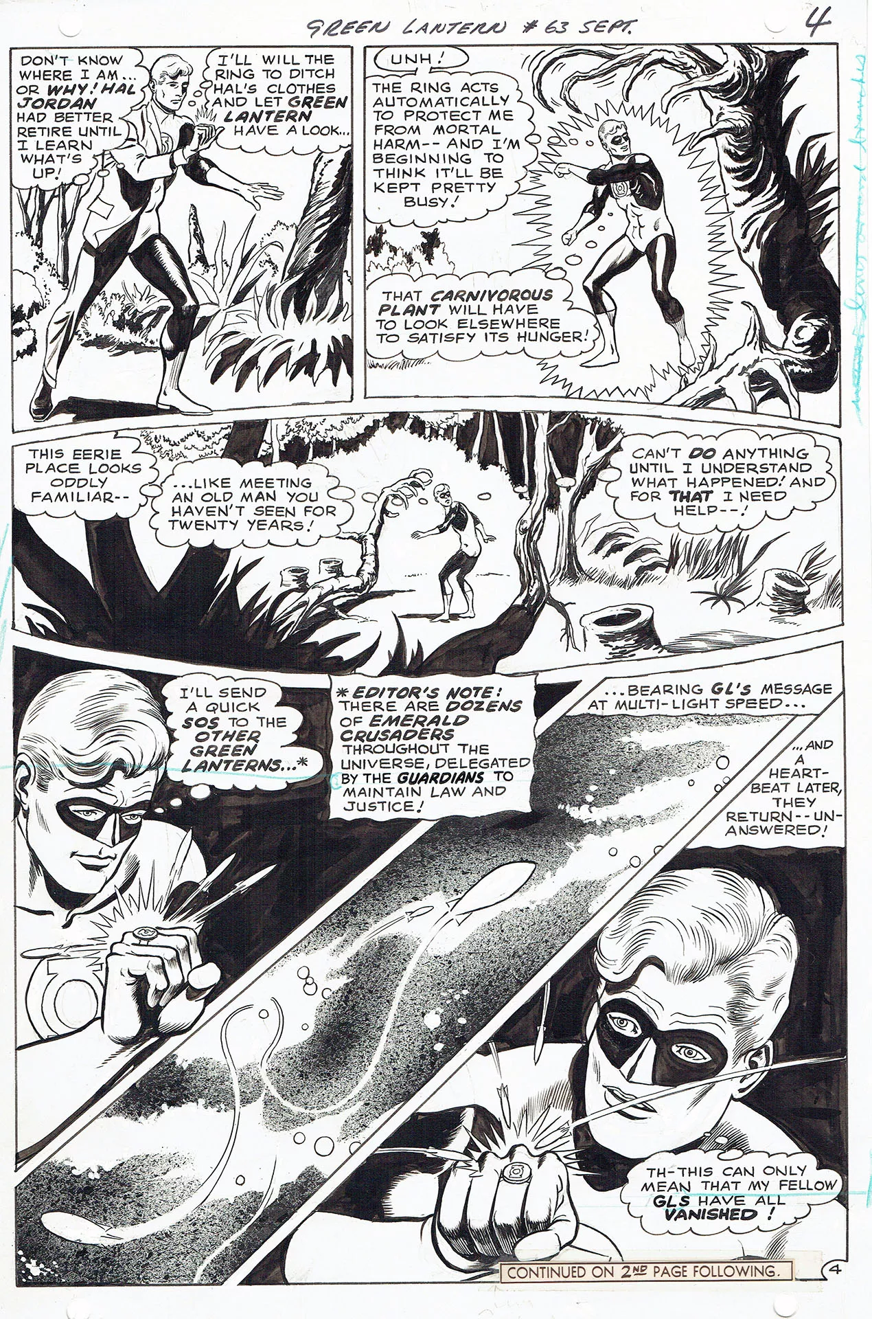 Jack SPARLING — Green Lantern — Vol.2 Issue 63 — Page 4