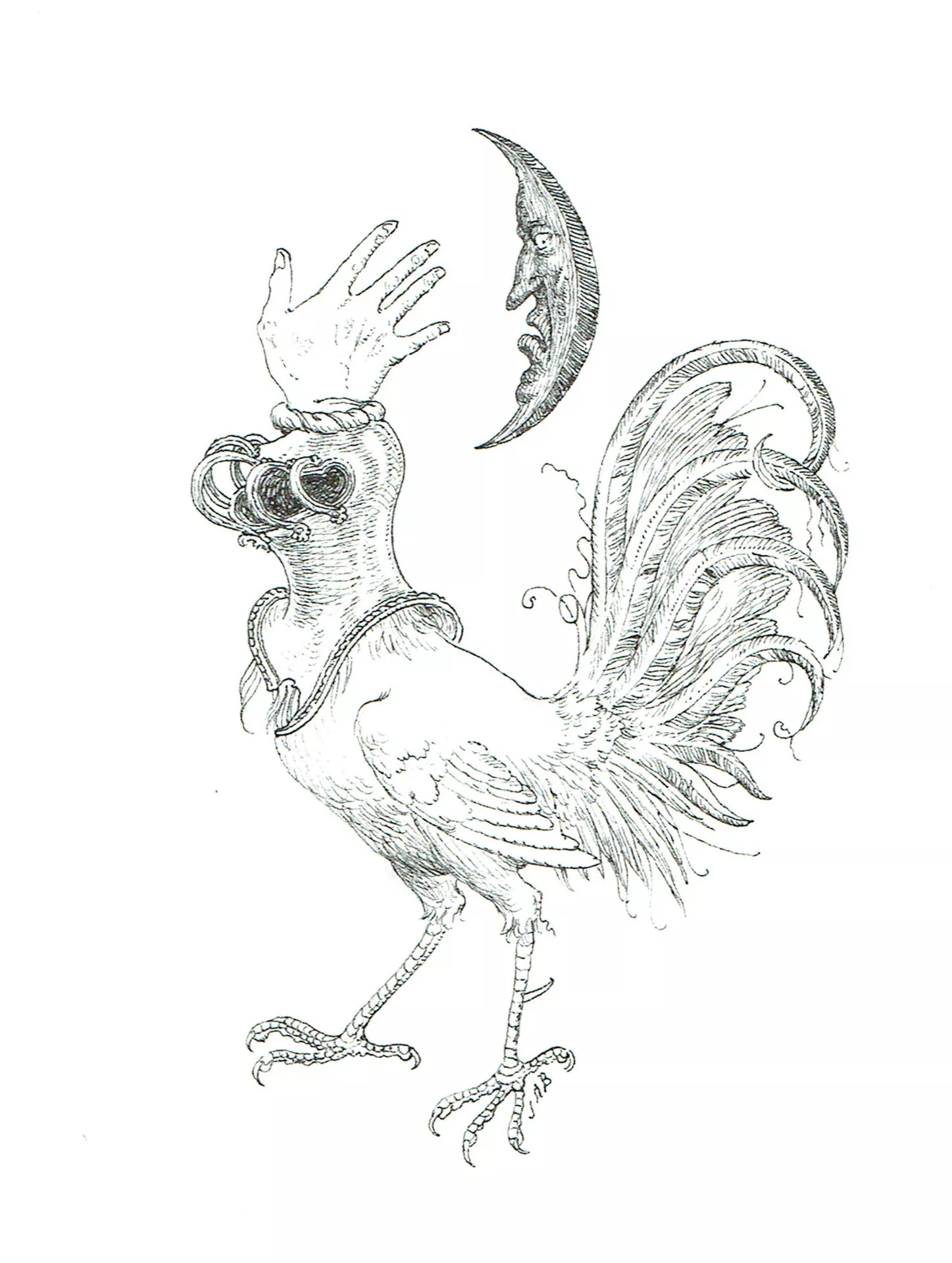 Jeremy BASTIAN — Herald of the black moon — Illustration