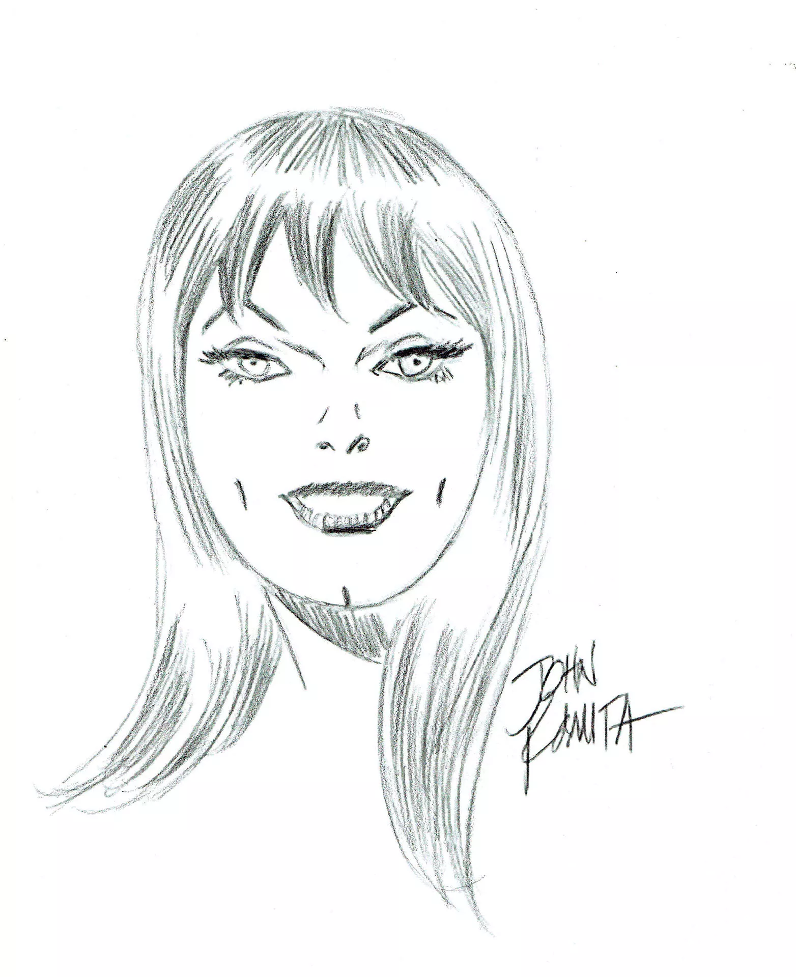 John ROMITA SR — Mary Jane Watson — Pin-up