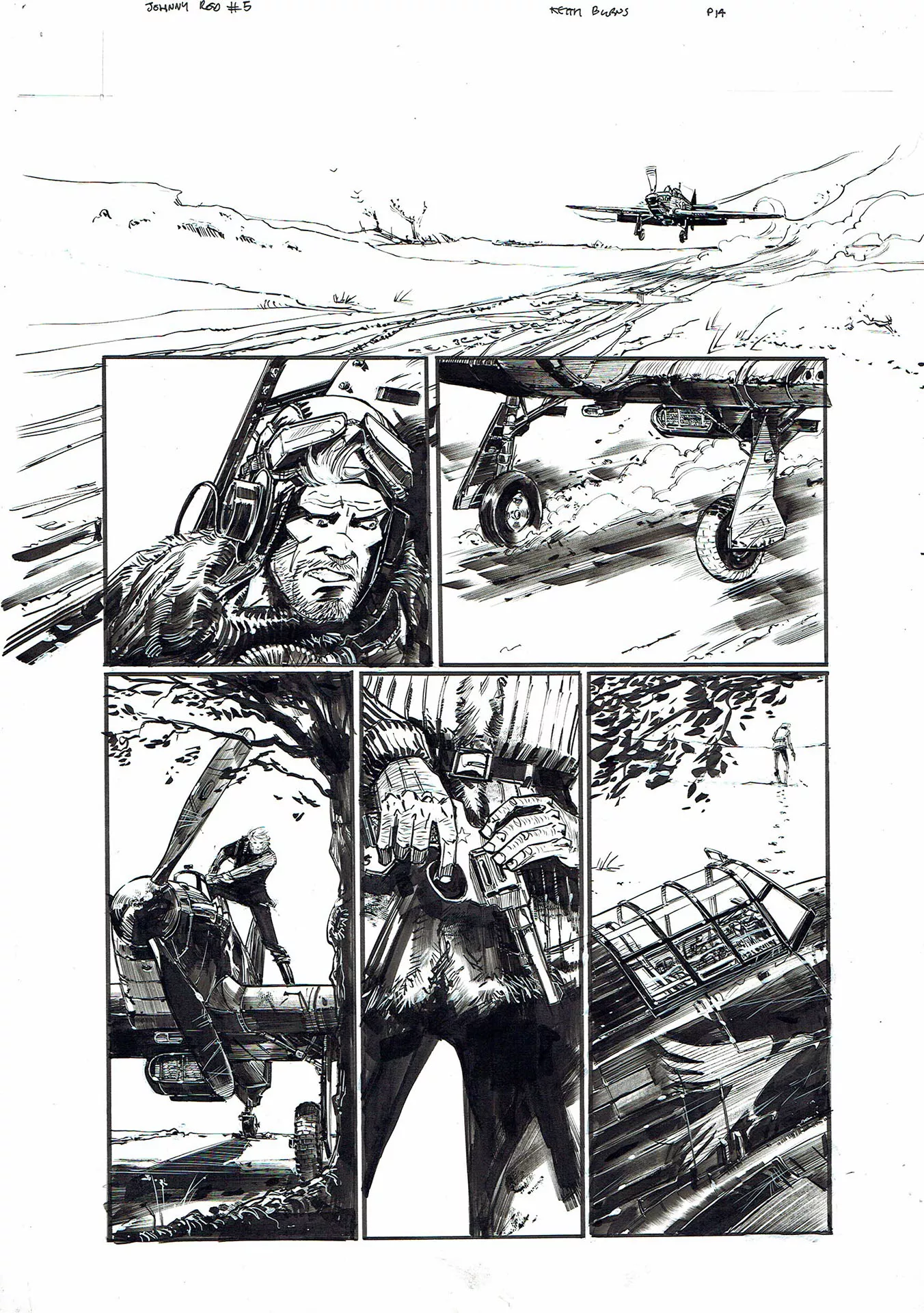 Keith BURNS — Johnny Red — Issue 5 — Page 14