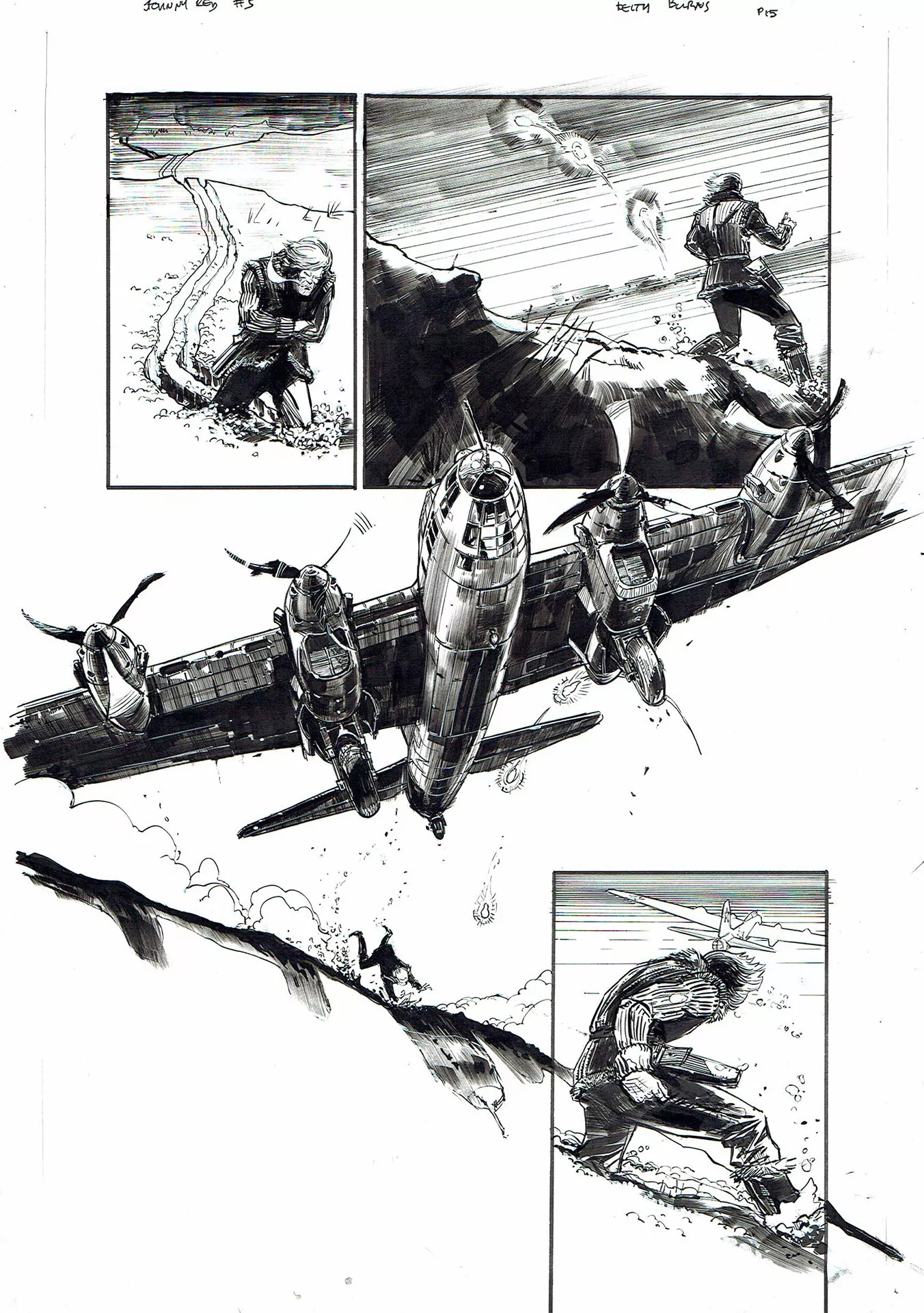 Keith BURNS — Johnny Red — Issue 5 — Page 15