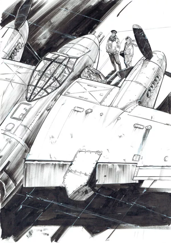 Keith BURNS — Out of the blue — Issue 2 — Page 1