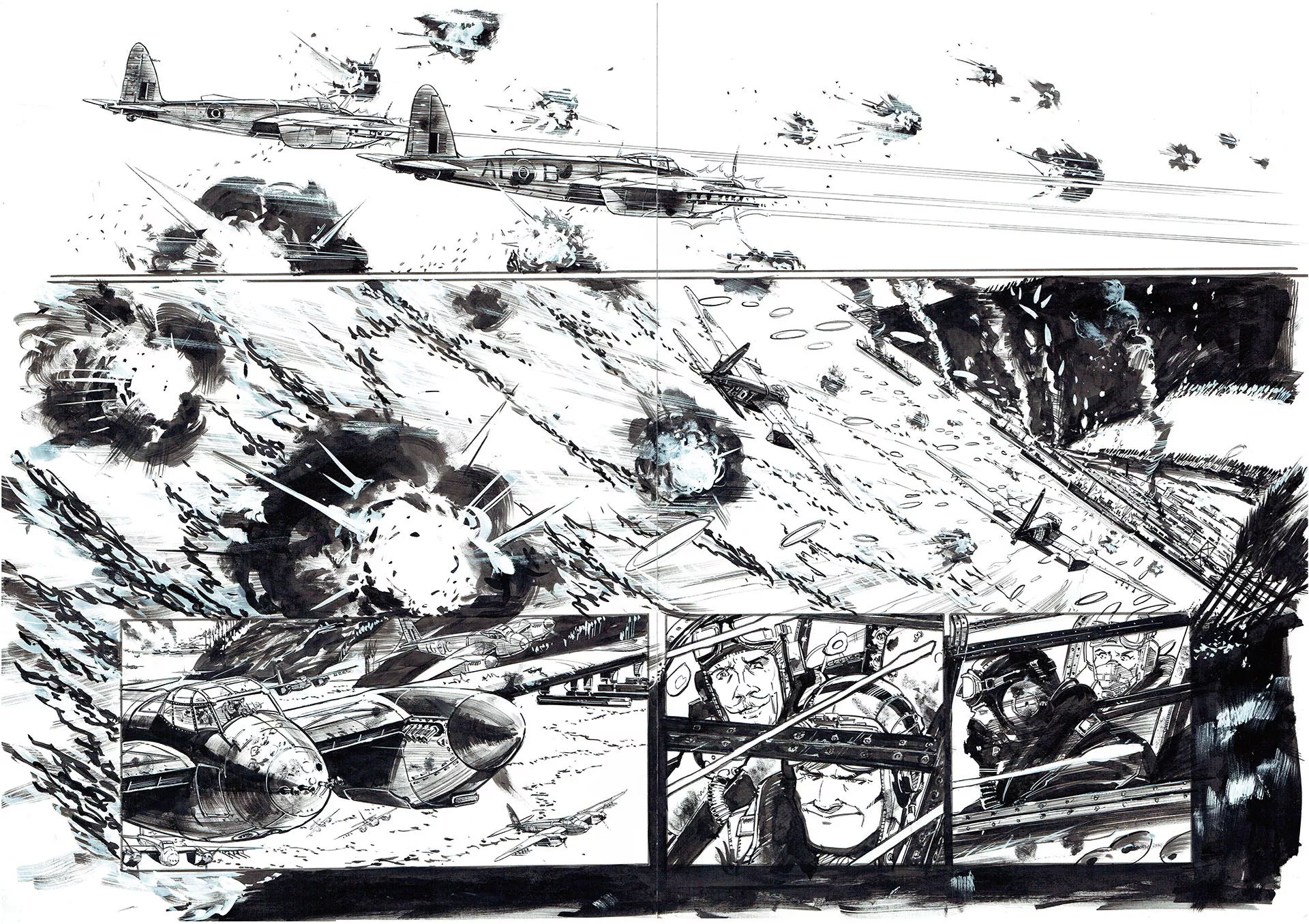 Keith BURNS — Out of the blue — Issue 5 — Page 2 et 3