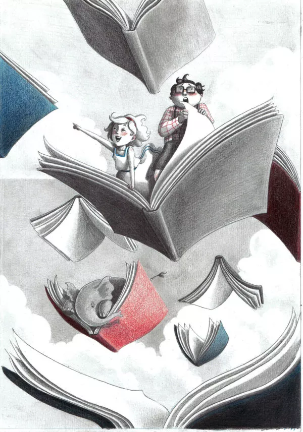 Nina JACQMIN — Illustration — Affiche festival BD de Tramelan