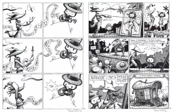 Renaud DILLIES — Abélard — Tome 1 — Page 34 & 35