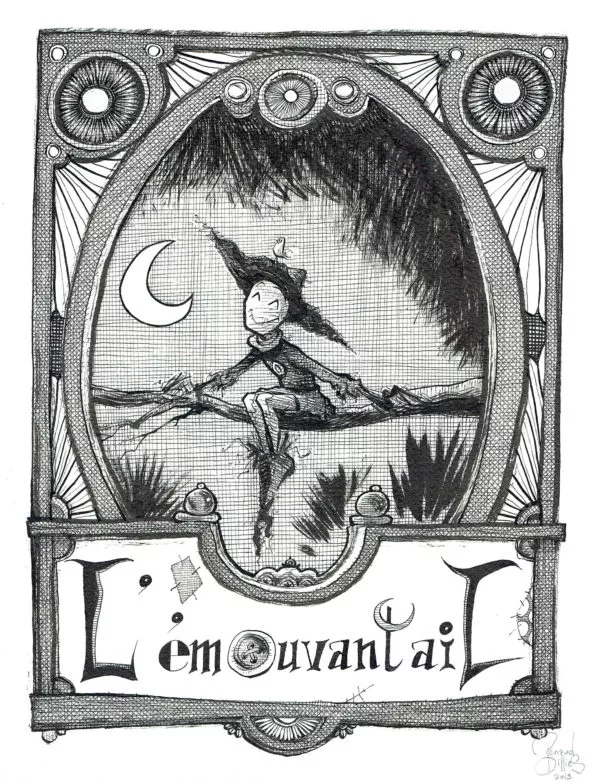 Renaud DILLIES — L’émouvantail — Illustration