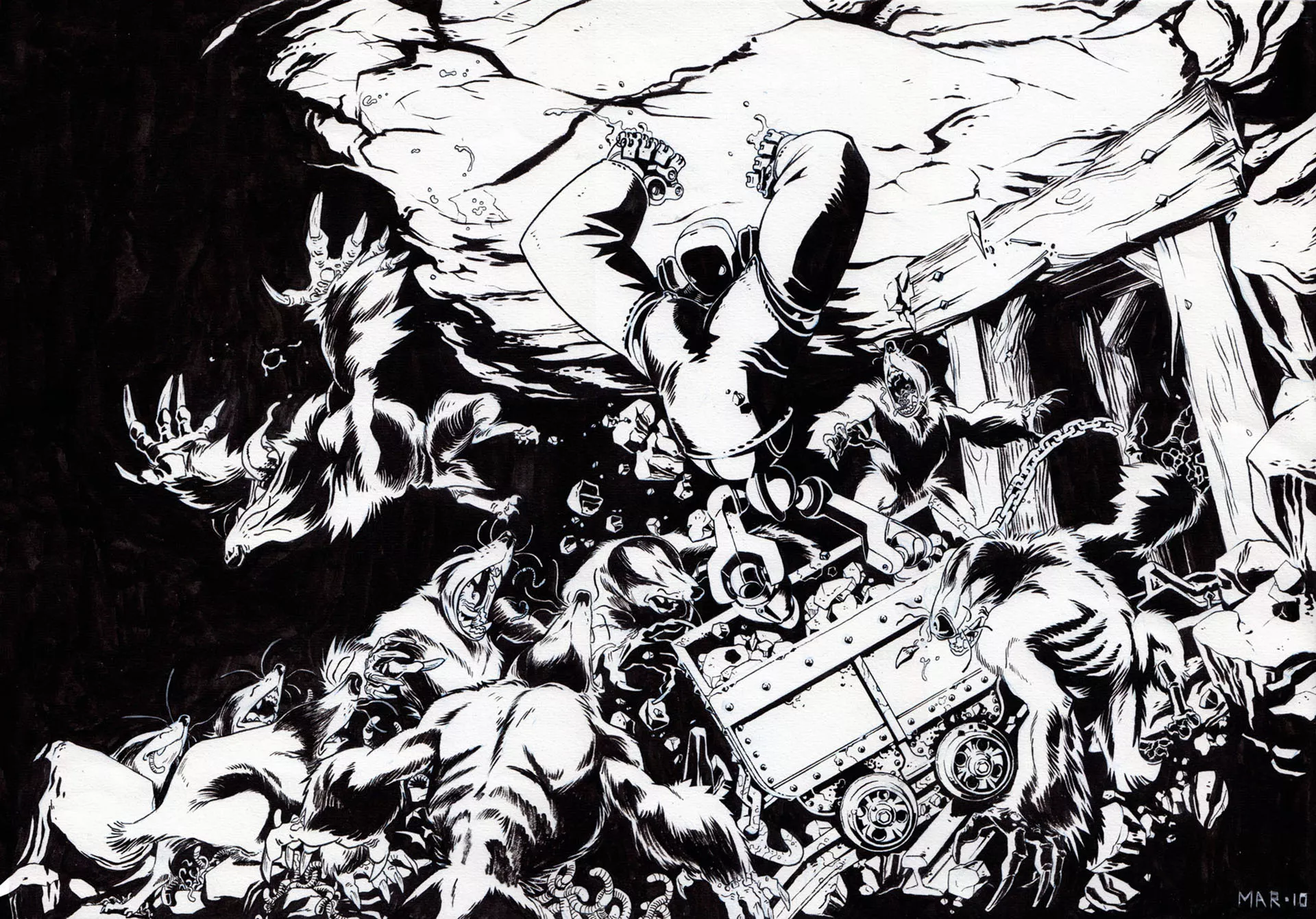 Romain BAUDY — Tunnels — Page 140 and 141