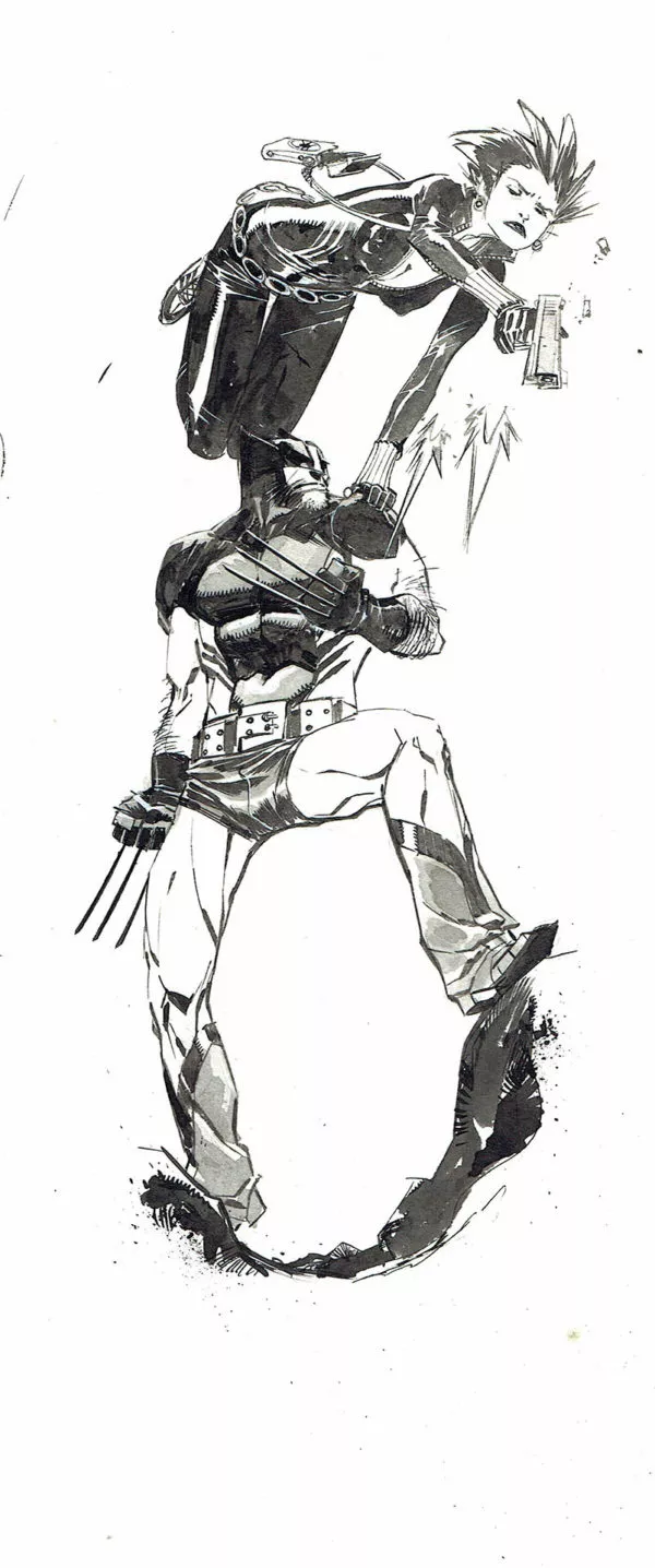 Sean MURPHY — The Wolverine – ABC’s — Letter 'B" : Wolverine and Black Widow