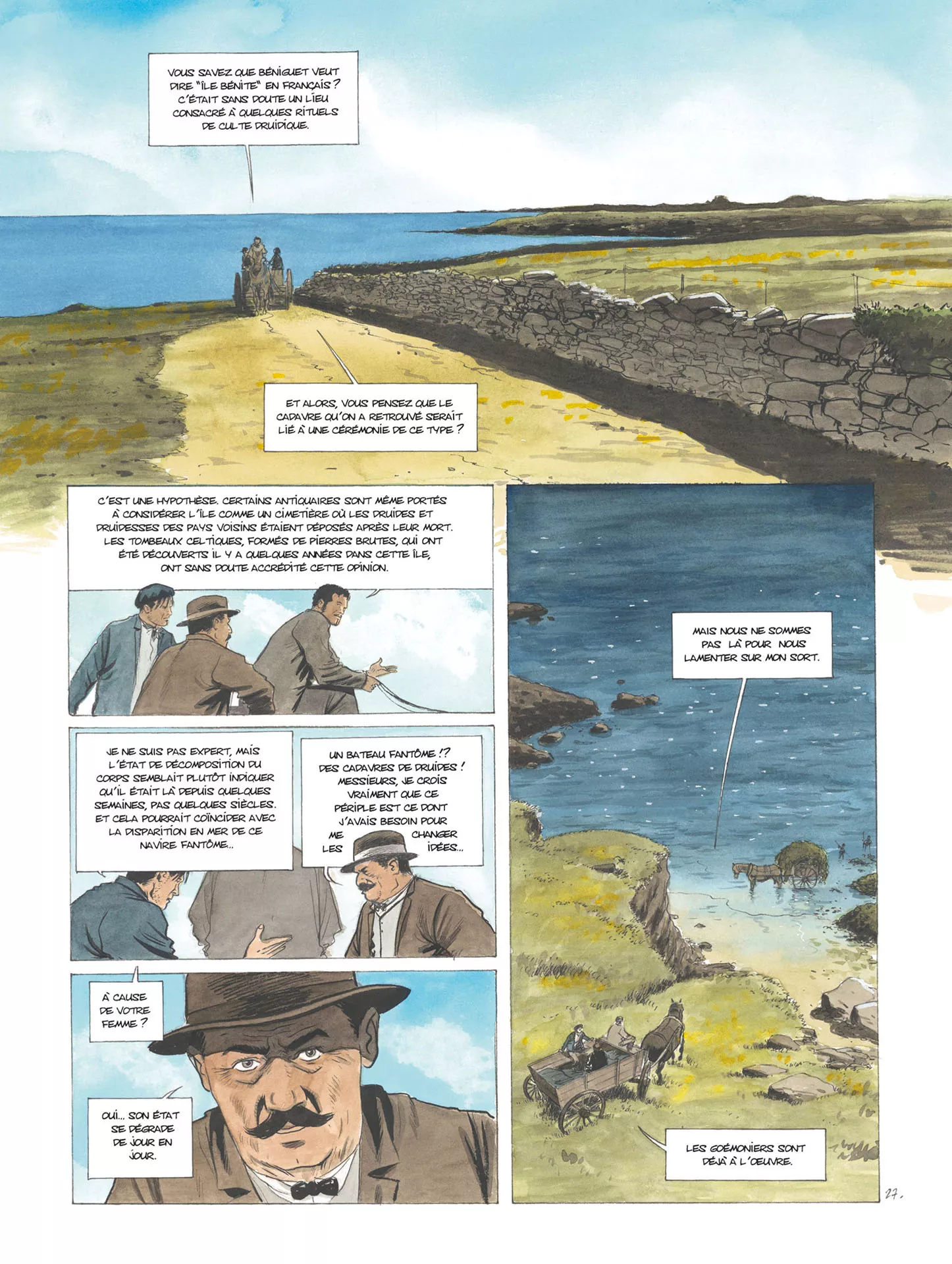 Serge FINO — L’or des marées — Tome 1 — Page 27 Serge FINO — L’or des marées — Tome 1 — Page 27