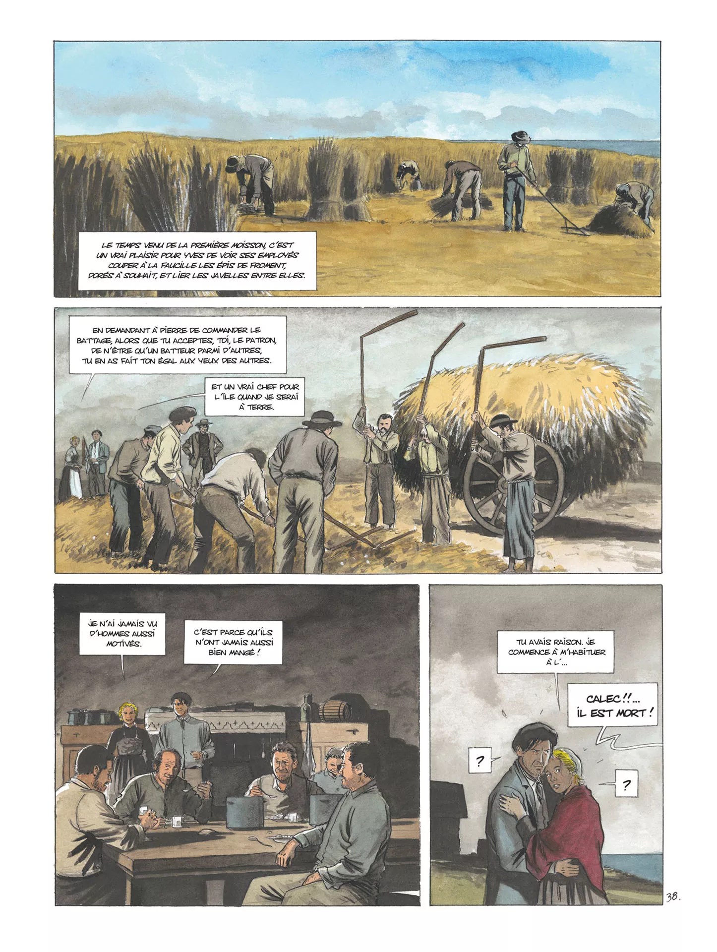 Serge FINO — L&rsquo;or des marées — Tome 1 — Page 38