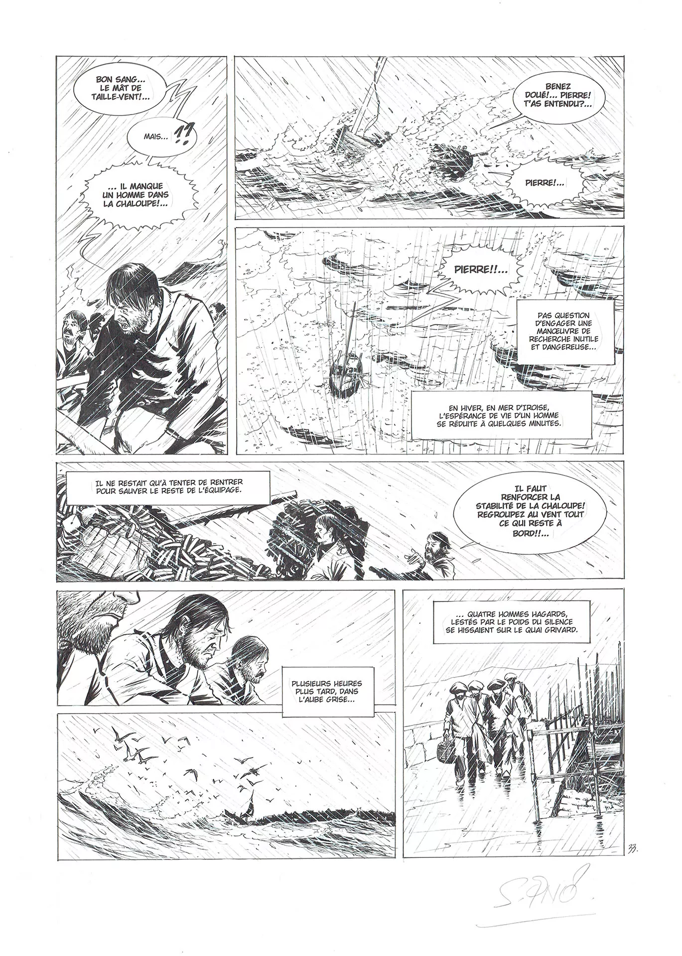 Serge FINO — Les chasseurs d’écume — Issue 1 — Page 33