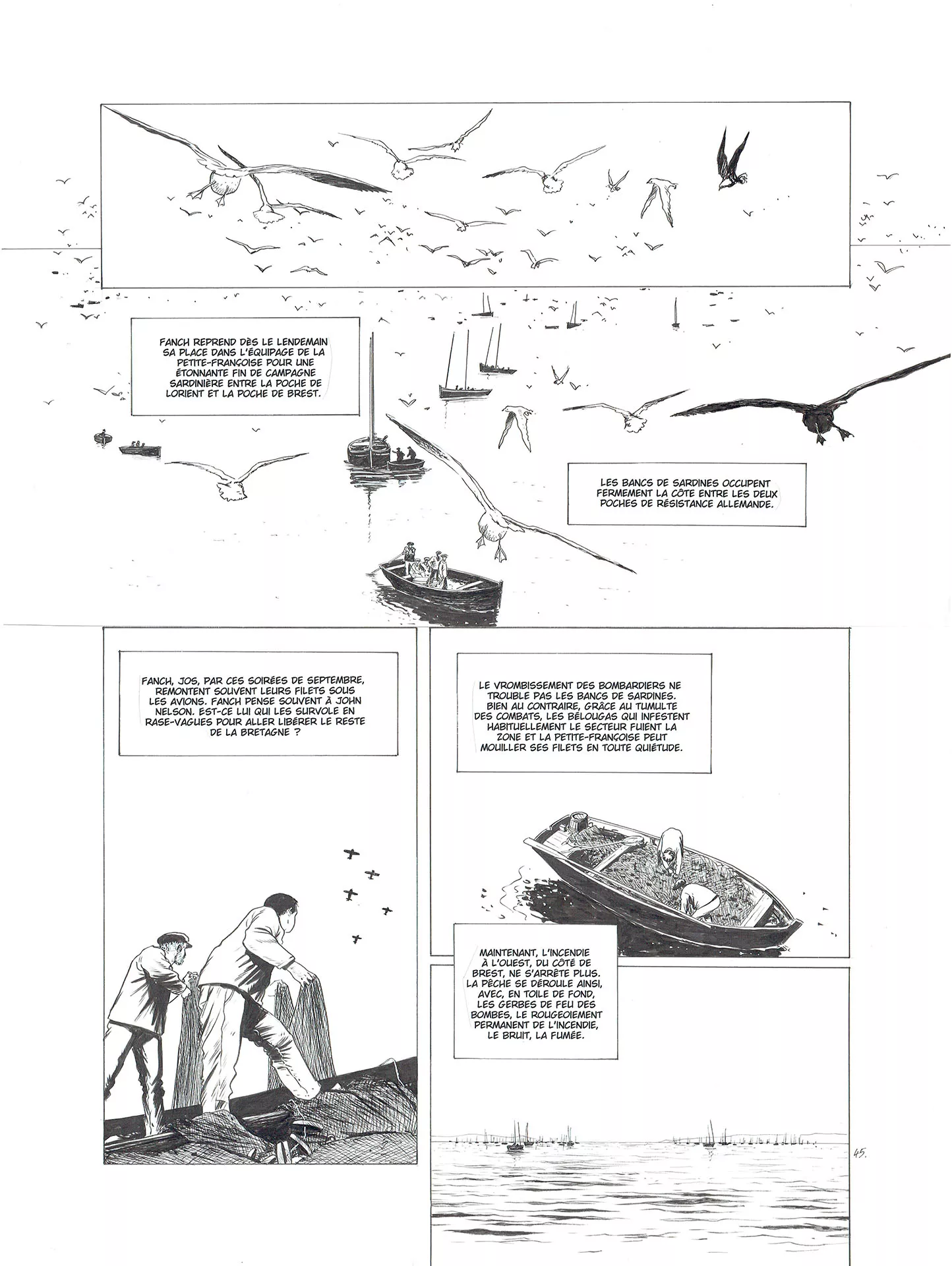 Serge FINO — Les chasseurs d&rsquo;écume — Tome 6 — Page 45