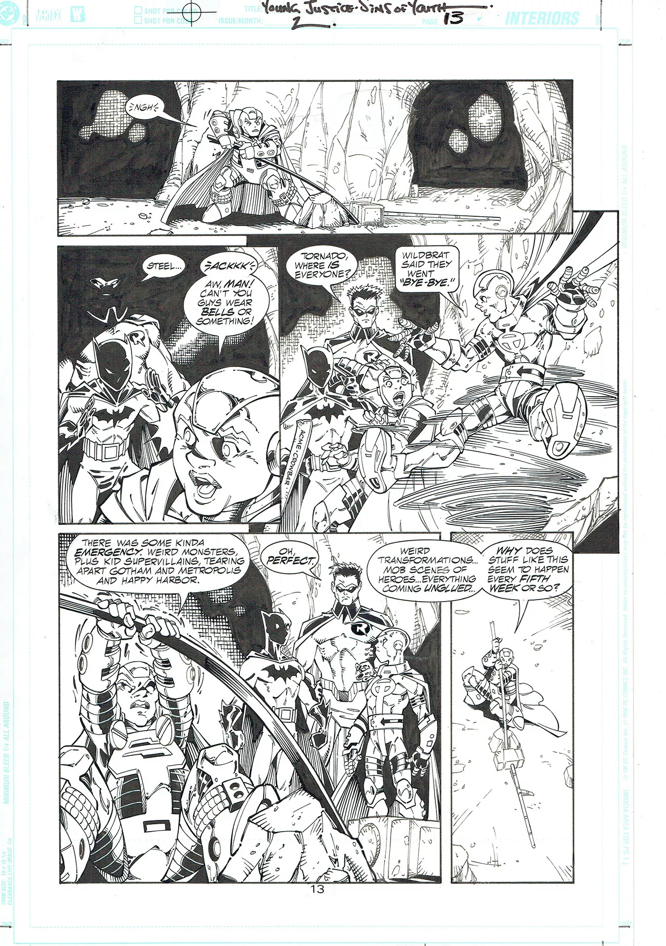 Todd NAUCK — Young Justice – Sins of youth — Issue 2 — Page 13 Todd NAUCK — Young Justice – Sins of youth — Issue 2 — Page 13