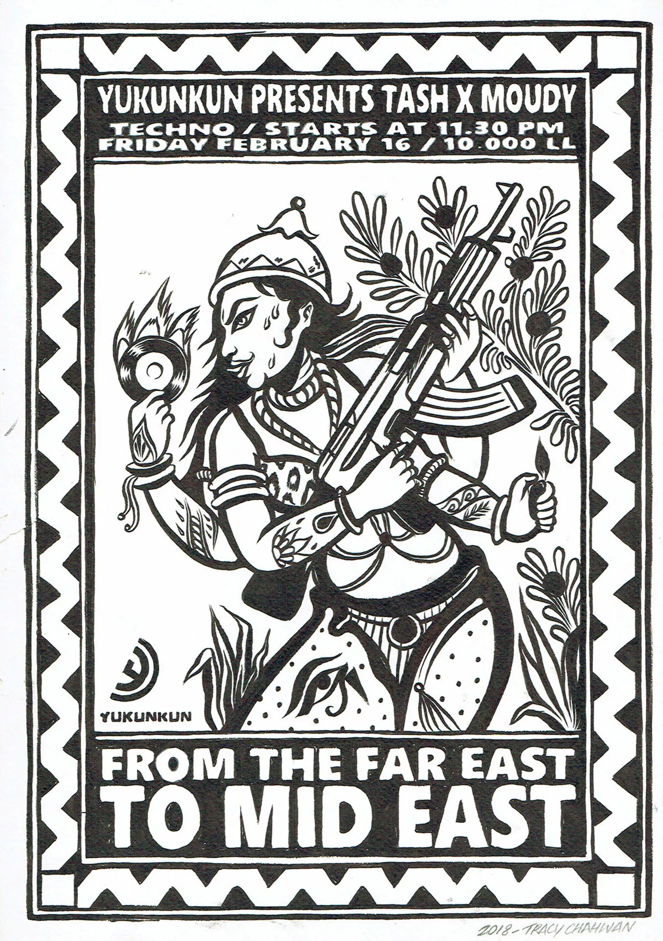 Tracy CHAHWAN — Beirut Groove Collective – From the Far east 