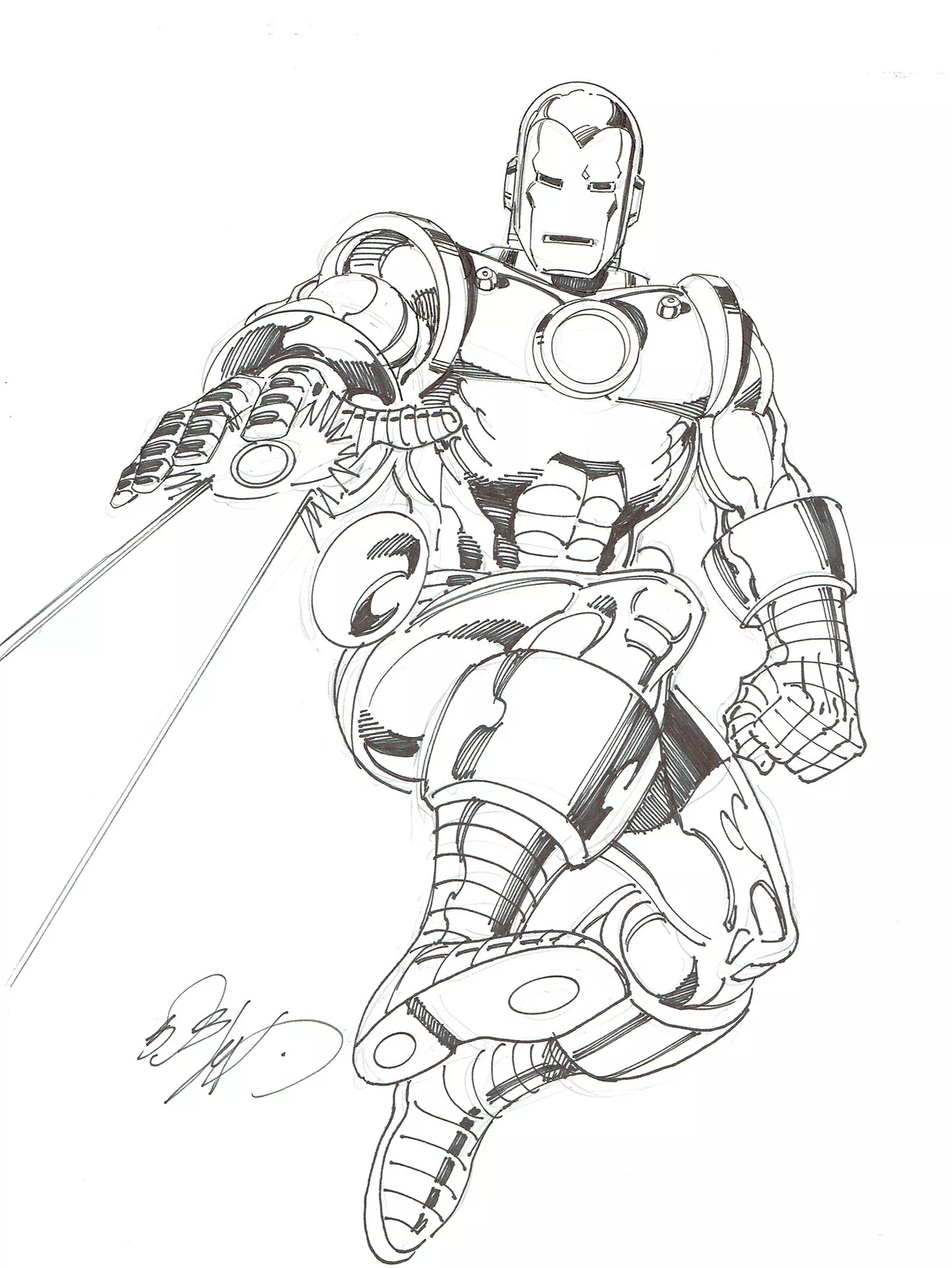 Bob LAYTON — Iron Man commission