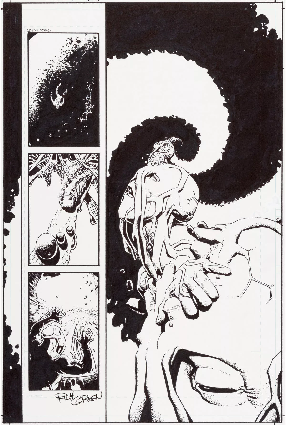 Richard CORBEN — Swamp Thing — Issue 20 — Page 11