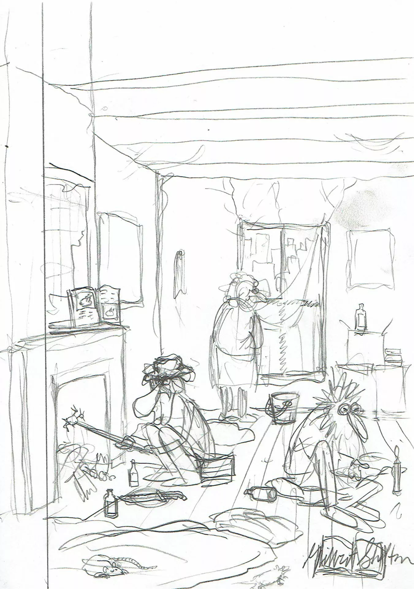 Gilbert SHELTON — The Fabulous Furry Freak Brothers — Intégrale Tome 9 - Préliminaire de couverture