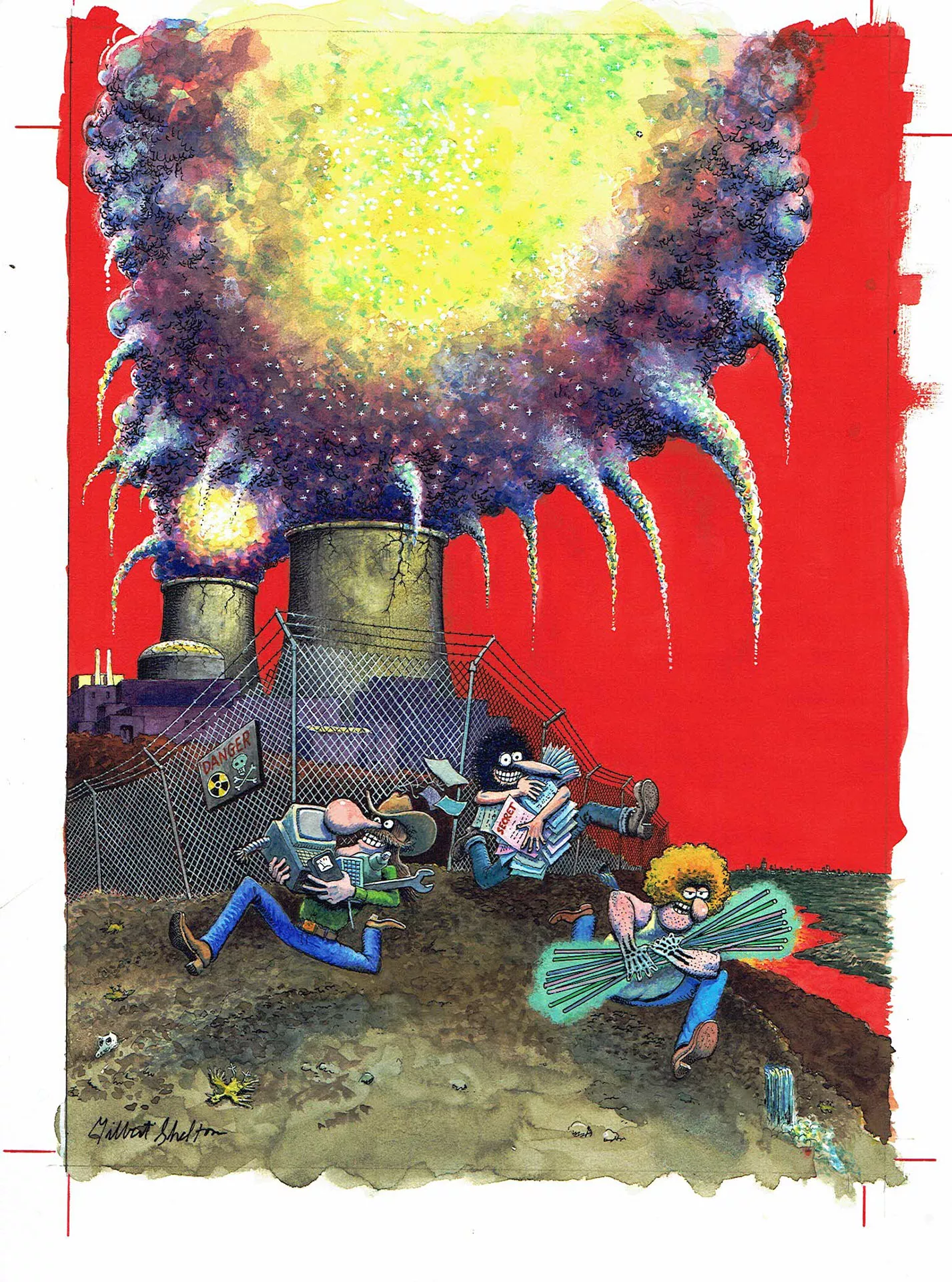 Gilbert SHELTON — The Fabulous Furry Freak Brothers — Intégrale Tome 7 - Couverture