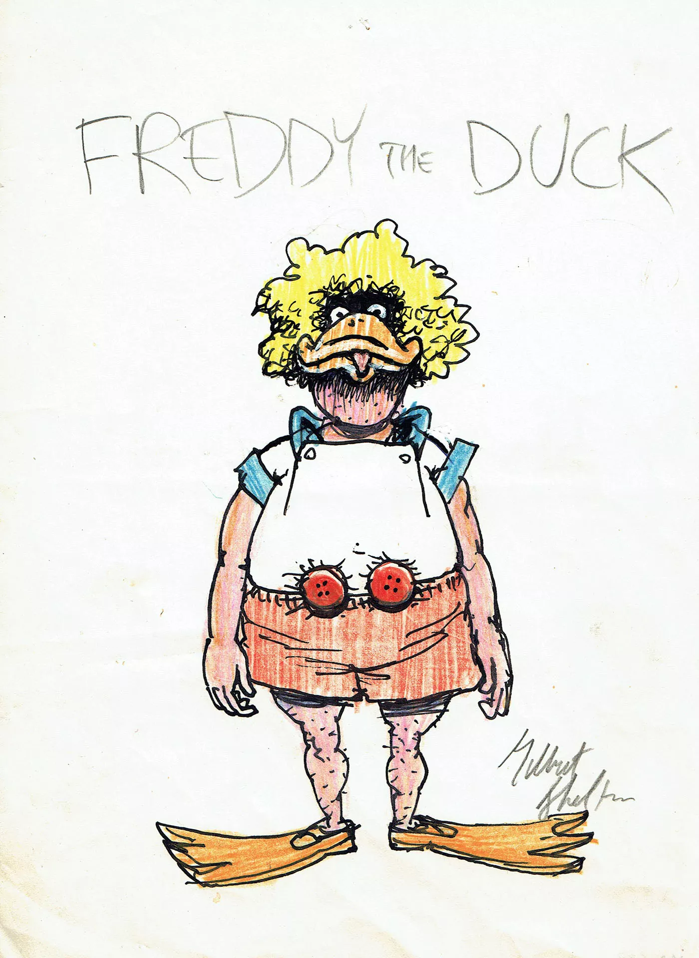 Gilbert SHELTON — Freddy the duck