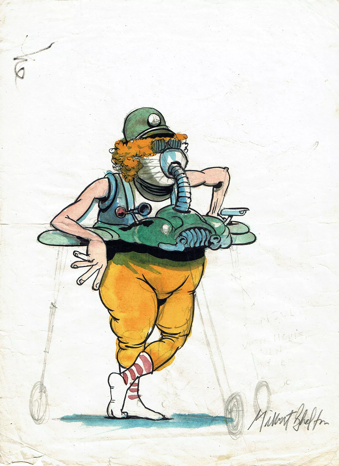 Gilbert SHELTON — Futuristic Fat Freddy