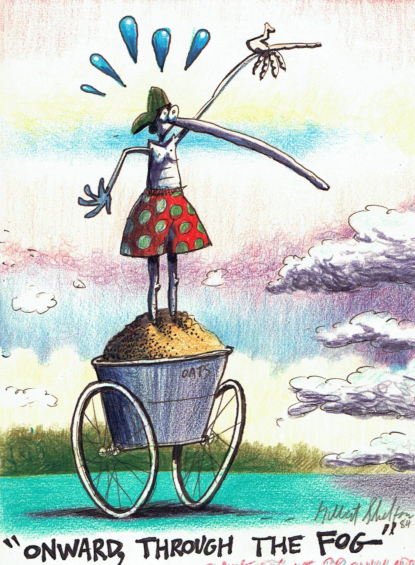 Gilbert SHELTON — Oat Willie — Illustration