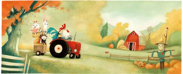 Daniela VOLPARI — I love you — Les animaux de la ferme