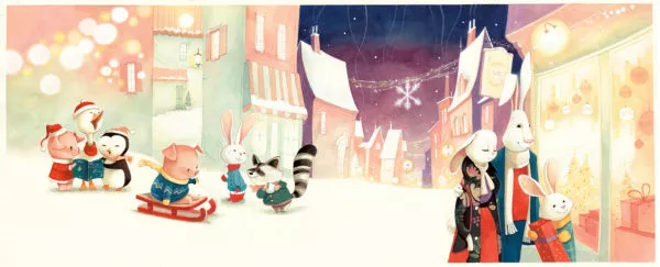 Daniela VOLPARI — I love you — Christmas with the rabbits
