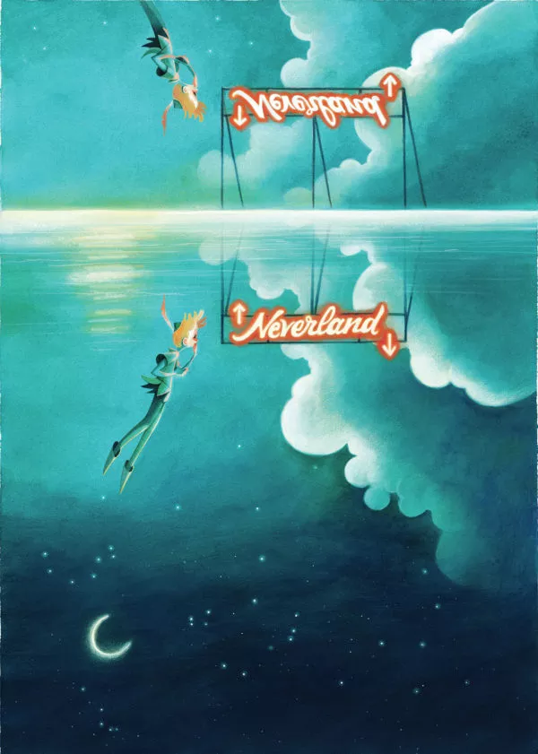 Daniela VOLPARI — Peter Pan — Original illustration