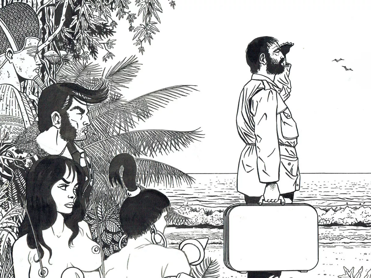 Dominique HE — Les années Pilote et Métal Hurlant, la collection Vécu, et le thriller financier