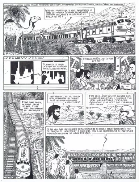 Dominique HE | Marc Mathieu — Tome 1 - Le faucon de Mû — Page 19