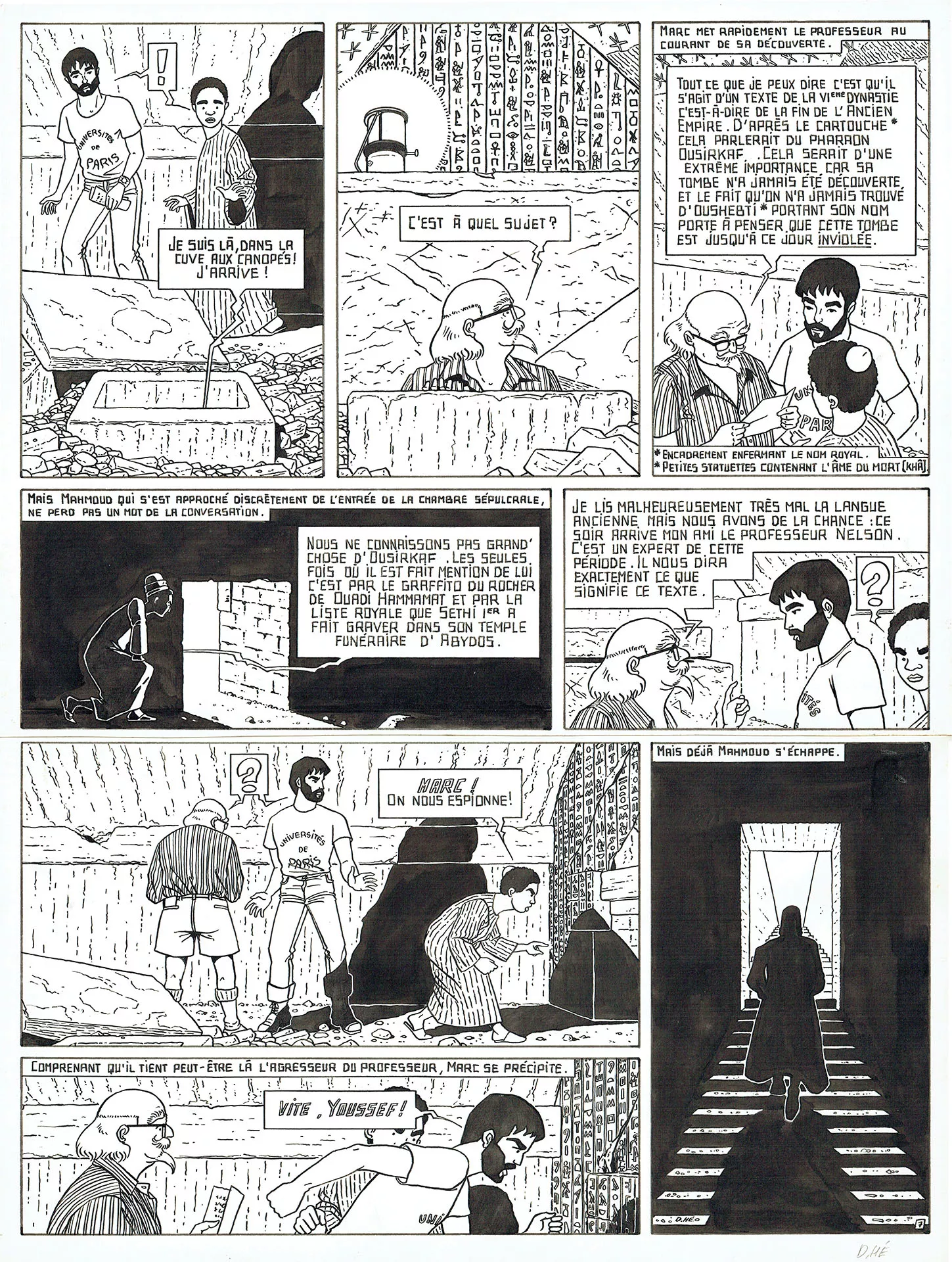 Dominique HE — Marc Mathieu — Tome 1 - Le faucon de Mû — Page 7