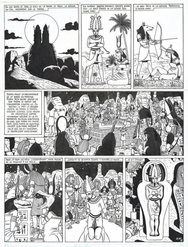 Dominique HE — Marc Mathieu — Tome 2 - Le faucon de Mû — Page 35