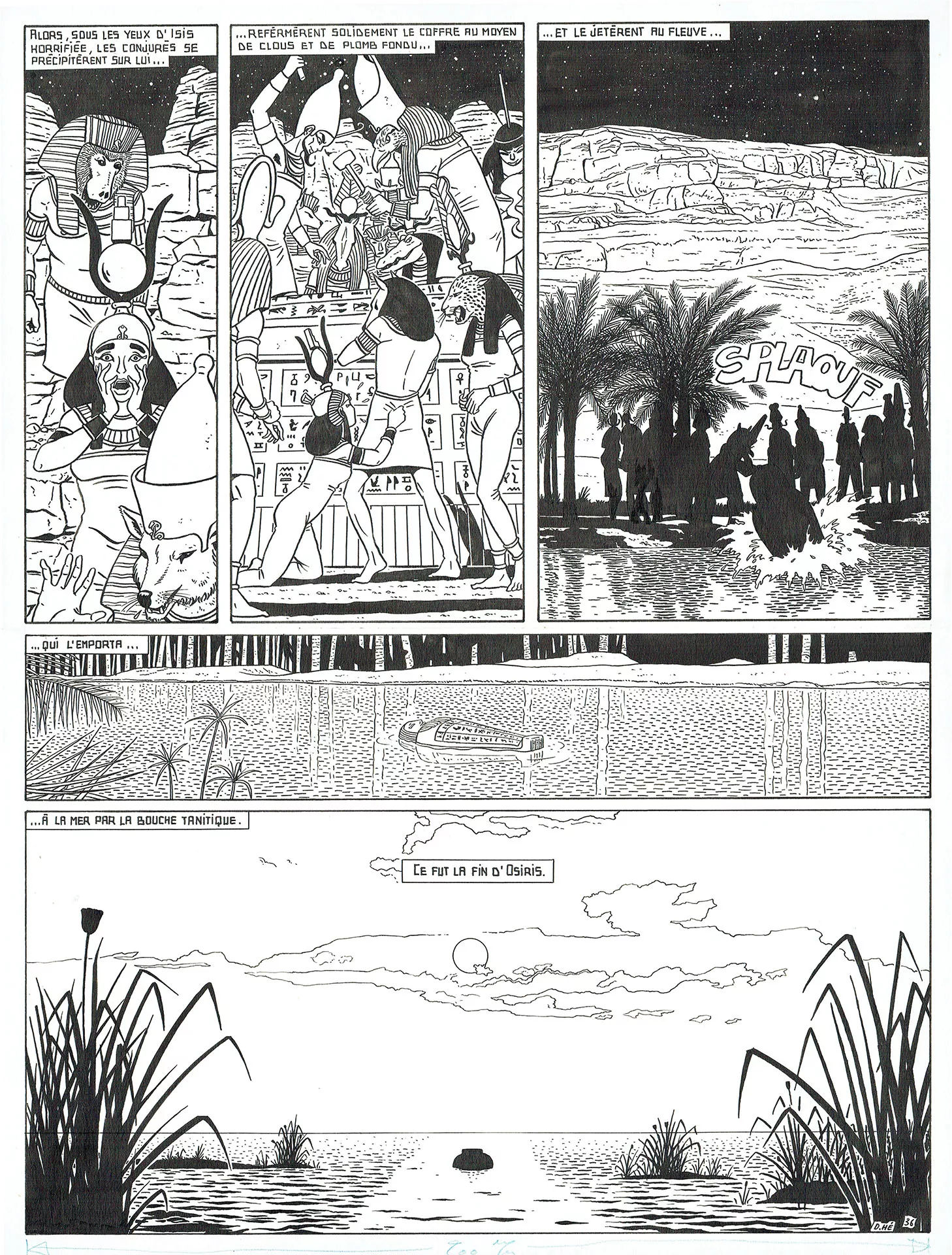 Dominique HE — Marc Mathieu — Tome 2 - Le faucon de Mû — Page 36