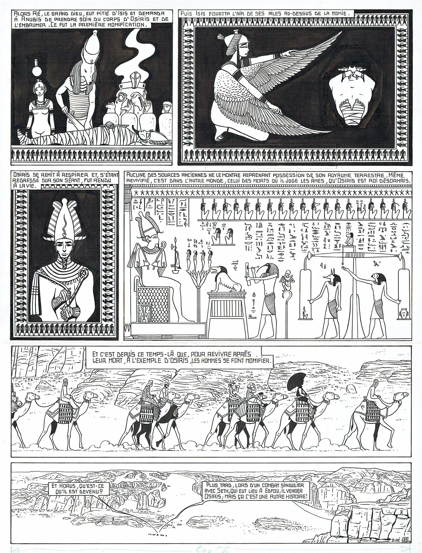 Dominique HE — Marc Mathieu — Tome 2 - Le faucon de Mû — Page 39