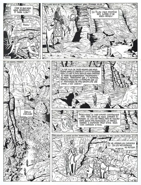 Dominique HE — Marc Mathieu — Tome 2 - Le faucon de Mû — Page 50